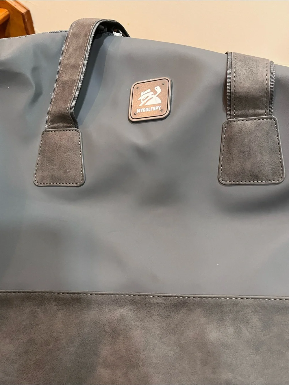 Stitch Gray Duffle Bag Golf Spy Garment Bag 2 in 1 Men's Weekender Travel Sports